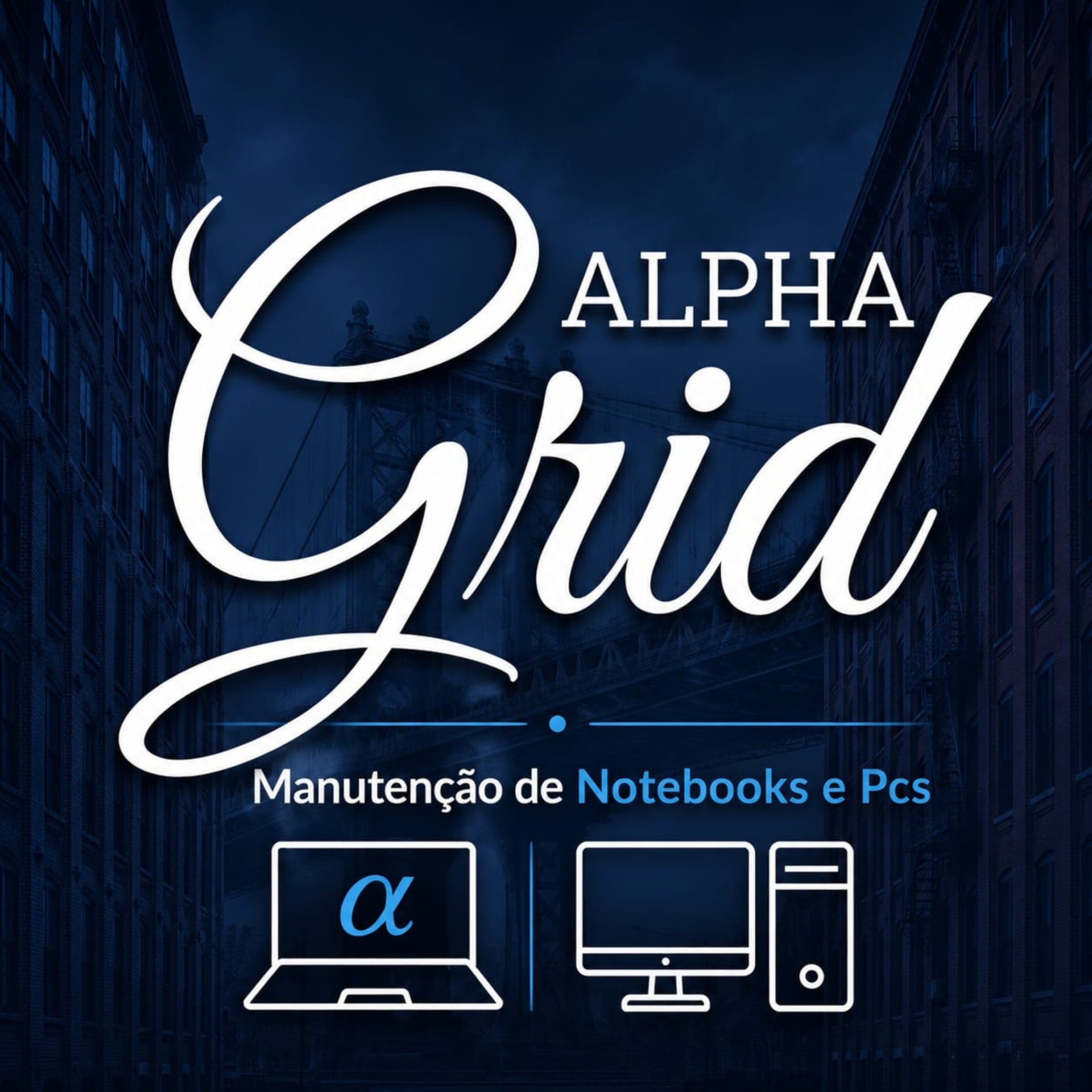 Alpha Grid logo